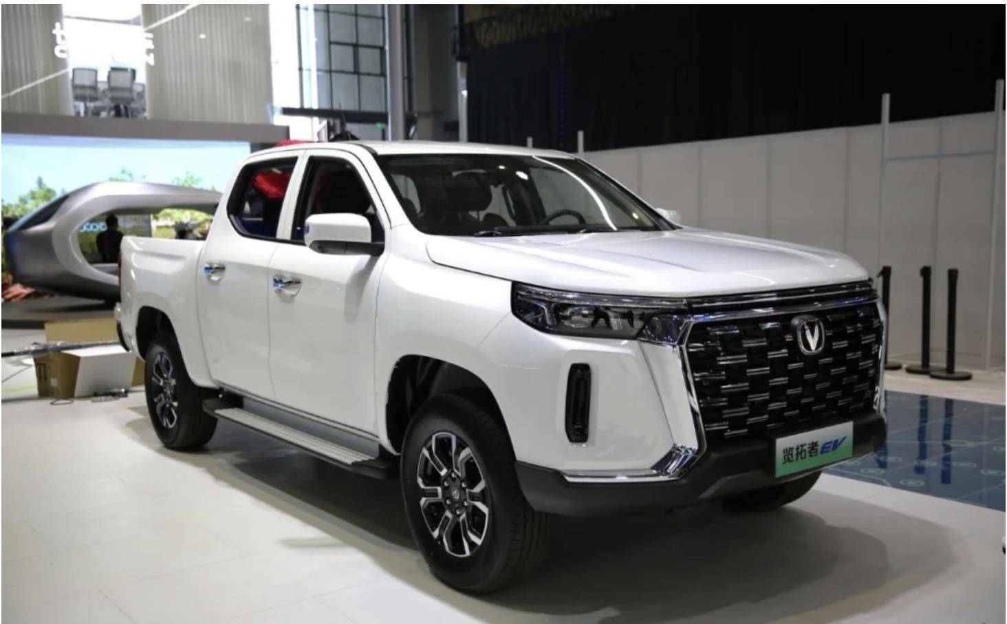 第二十屆上海車展上電動皮卡扎堆出現