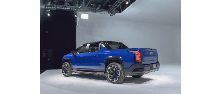 美系皮卡雪佛蘭索羅德電動皮卡圖片欣賞